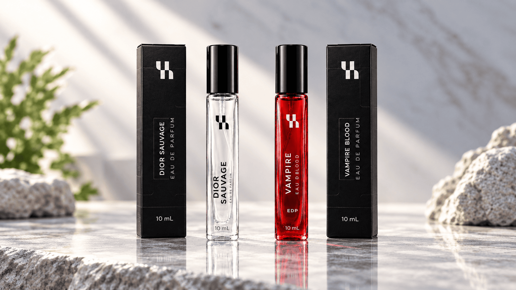 Premium Combo Offer | 10mL Dior Sauvage & Vampire Blood